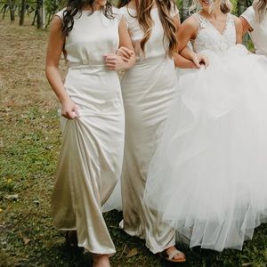 New Era Champagne Maxi Dress